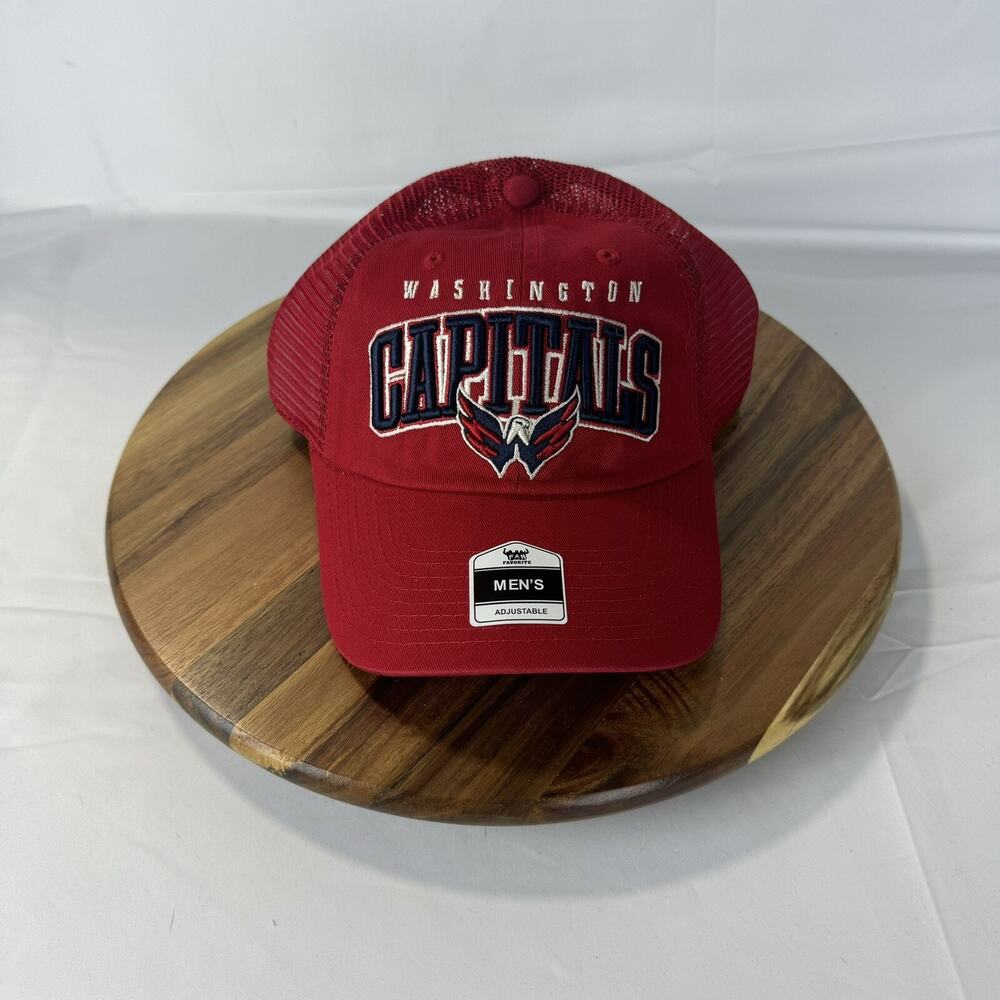 Fan Favorite Washington Capitals Embroidered Camo Hat Cap Adjustable Snapback